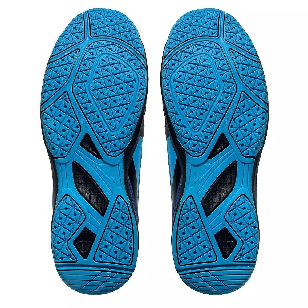 Eagle Sepatu Badminton Vector - HITAM/BIRU