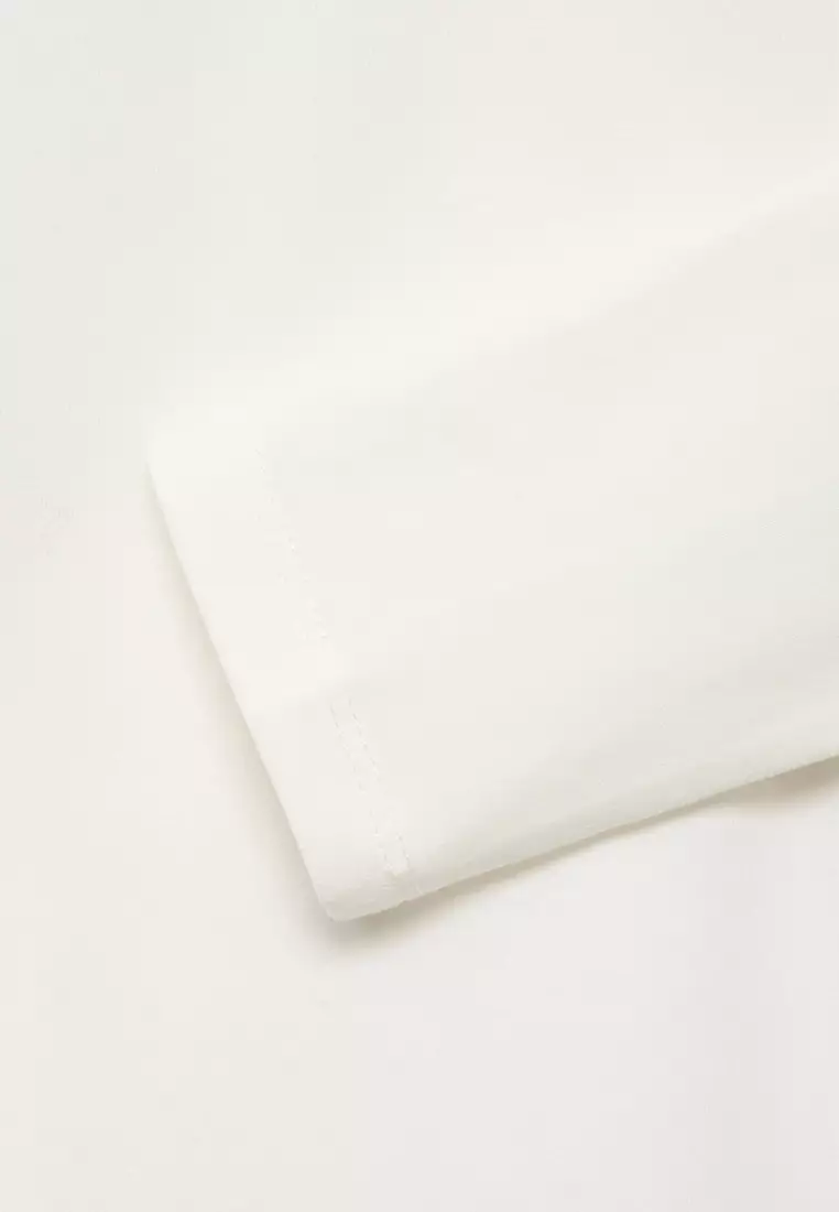 Turtleneck Long-Sleeved T-Shirt