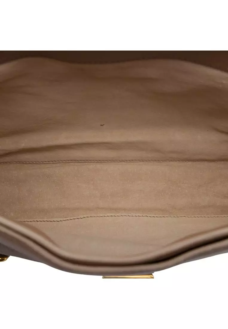 Pre-Loved Miu Miu Cervo Deerskin East West Pattina Crossbody