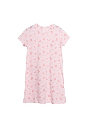 les enphants pink Baby Dress 94CC4KA0454A3DGS_1