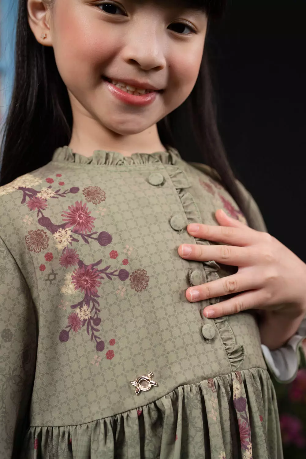 Klamby - Bingah Dress Girl Ambar