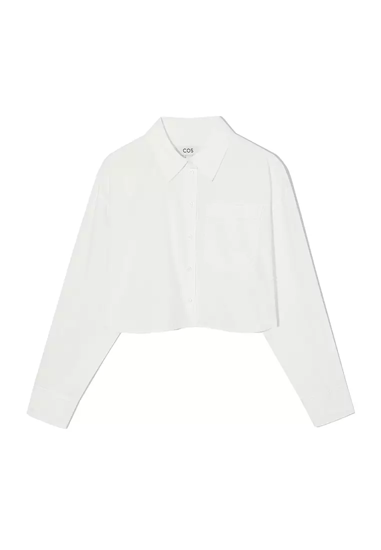 Buy COS Cropped Poplin Shirt 2024 Online | ZALORA Philippines