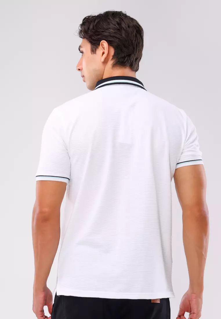 Collared Shirt Jacquard