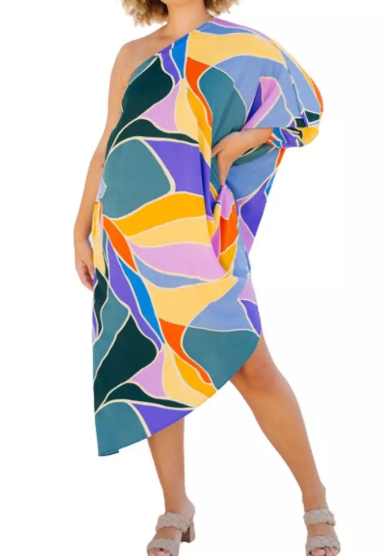 THE LOUNGE EDIT Eliri Dress - Blue