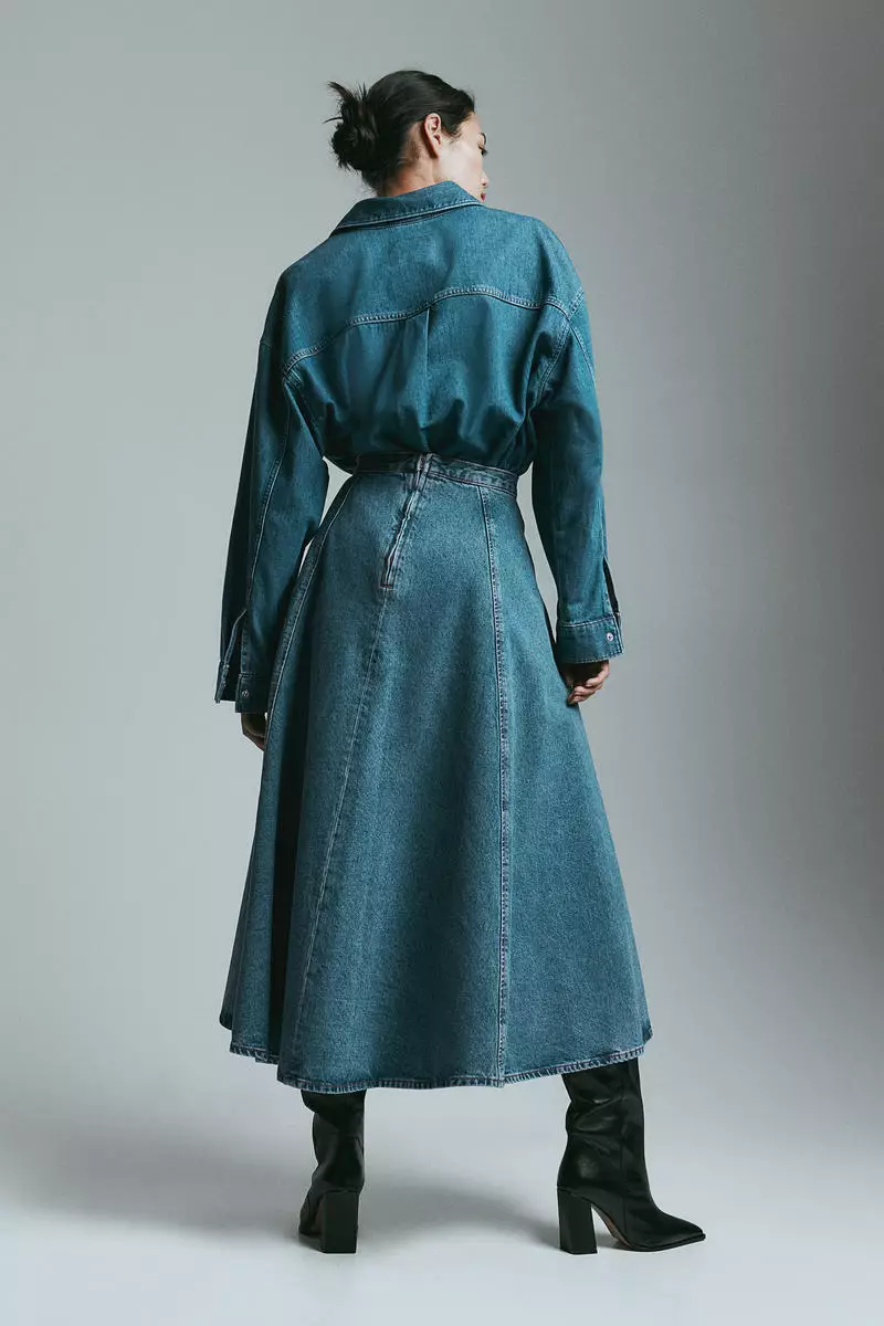 Circle skirt overcoat online
