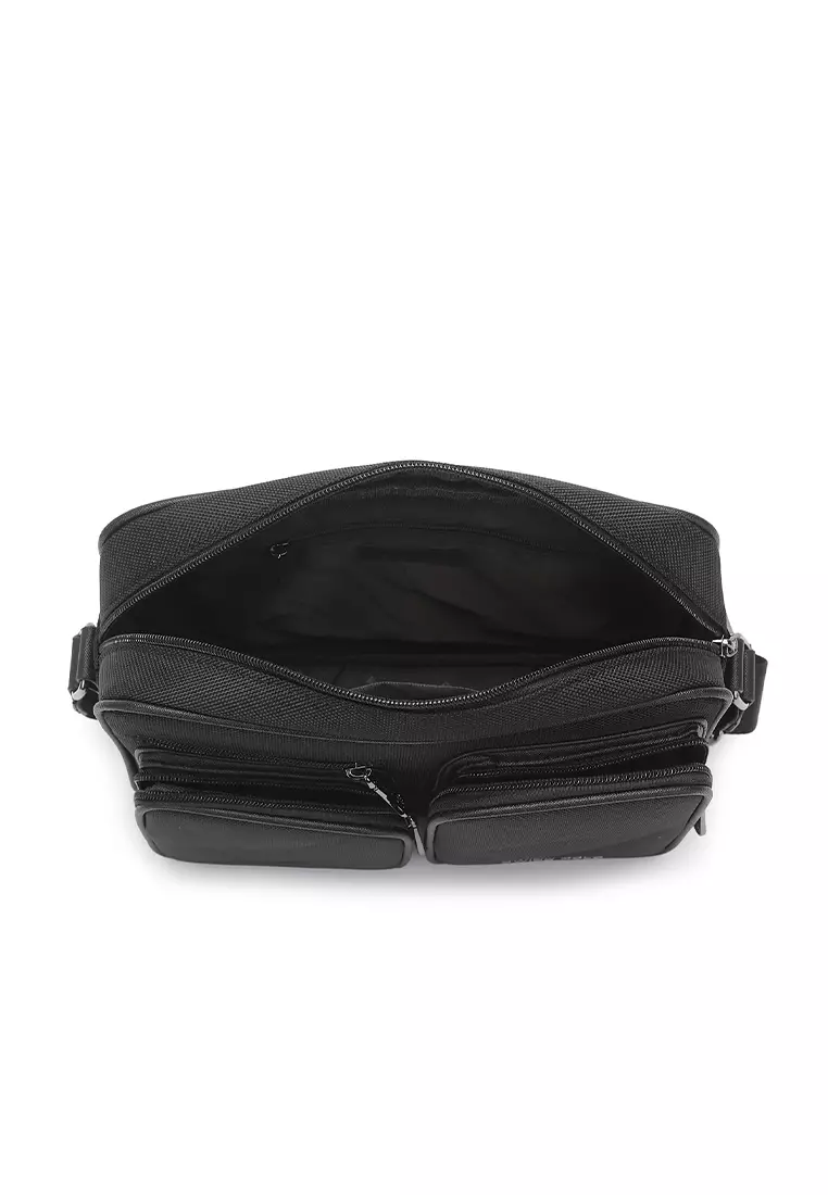 Men's Sling Bag / Crossbody Bag - Black