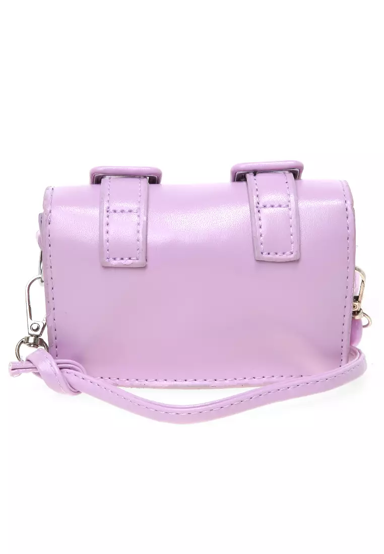 Tas Slempang Cute Design Simple Slingbags Wanita Premium Quality - Purple