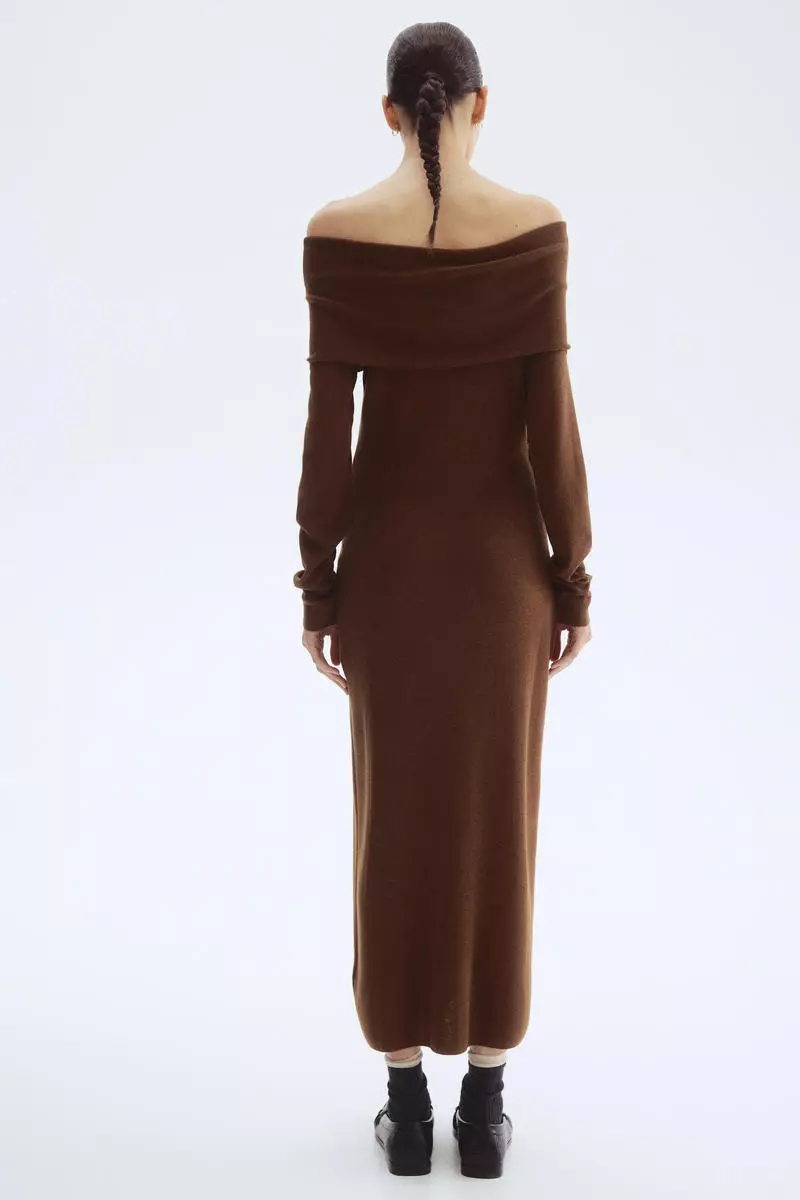 Off-the-shoulder dress