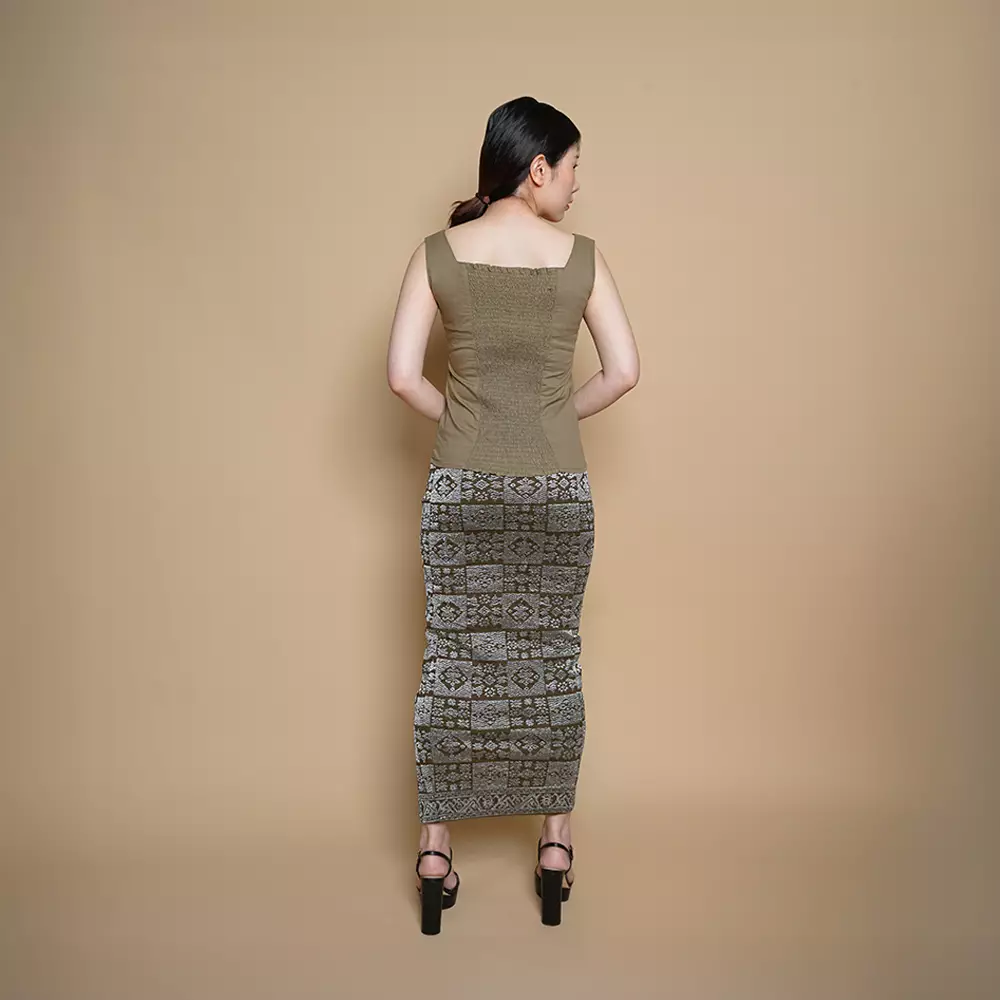 TANKTOP VEST STRETCH ARMY