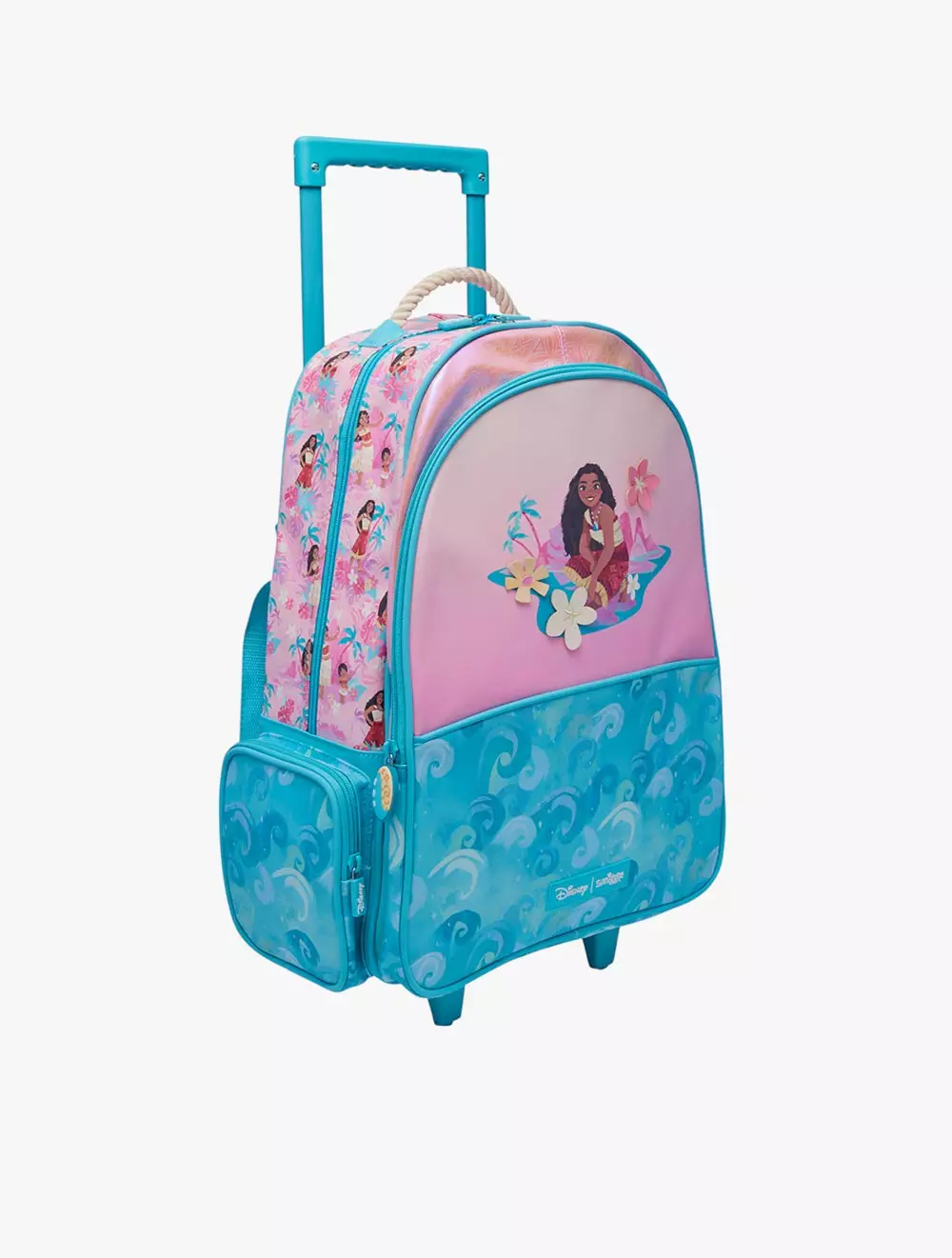 Smiggle Bag Bagpack Trolley Lt Moana - IGL457122PNK