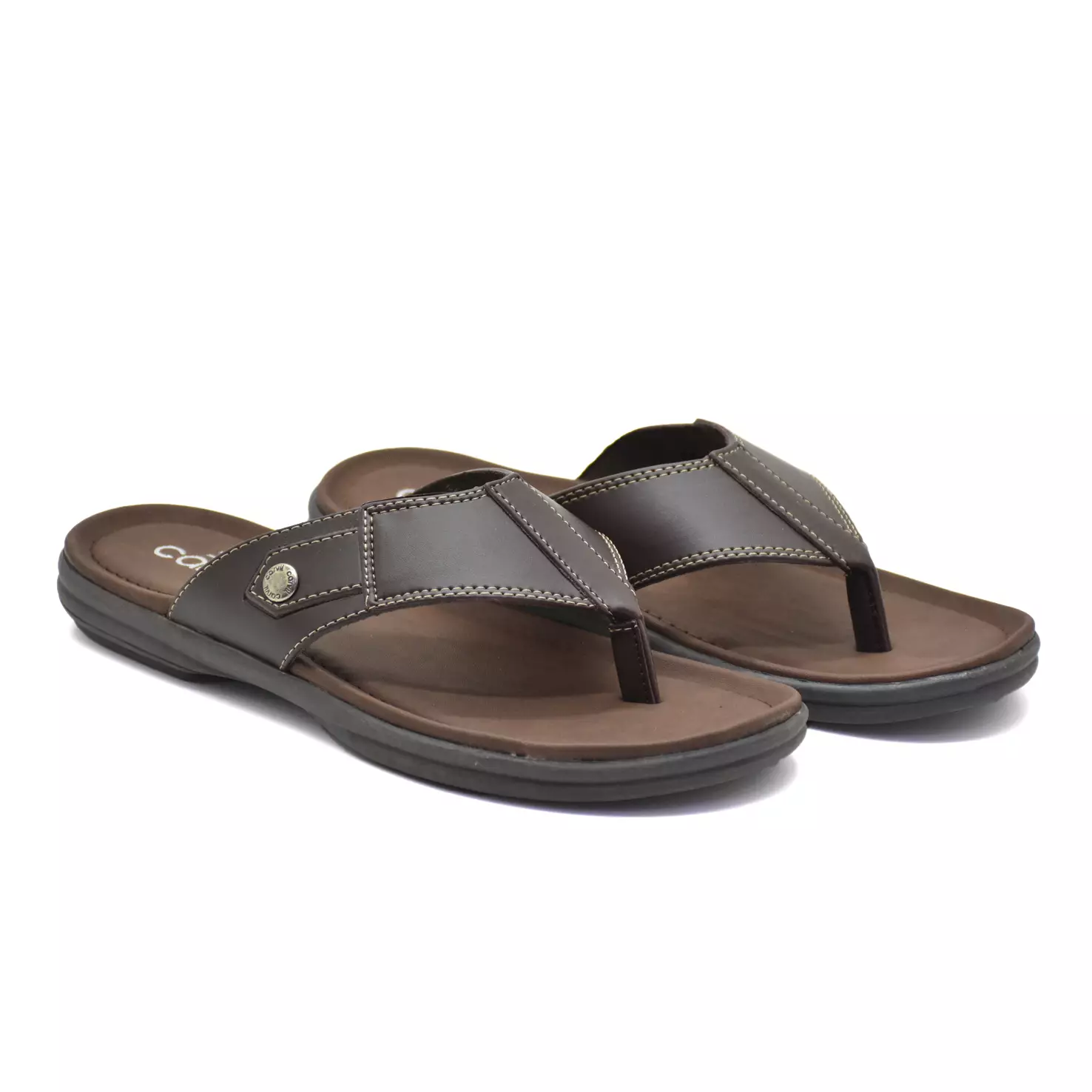Carvil Sandal Pria Carlisle-01 M Dark Brown