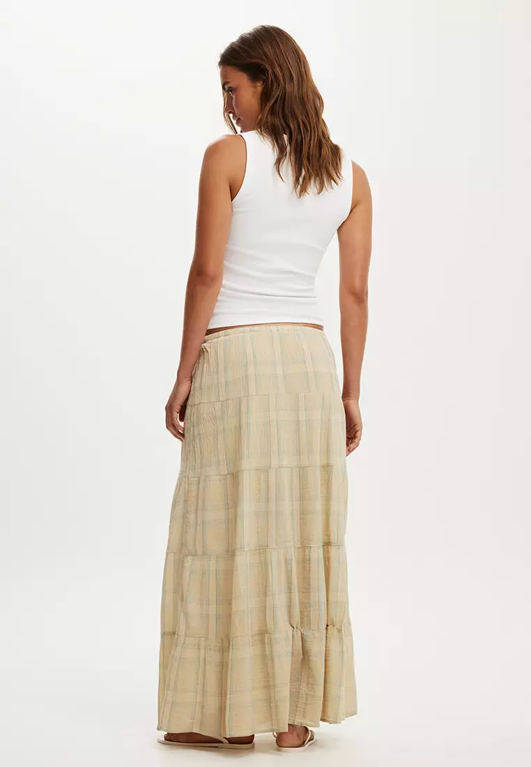 Haven Multi Tiered Maxi Skirt