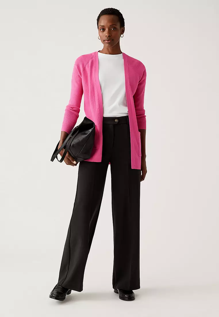 Edge to edge cardigan marks and spencer hot sale