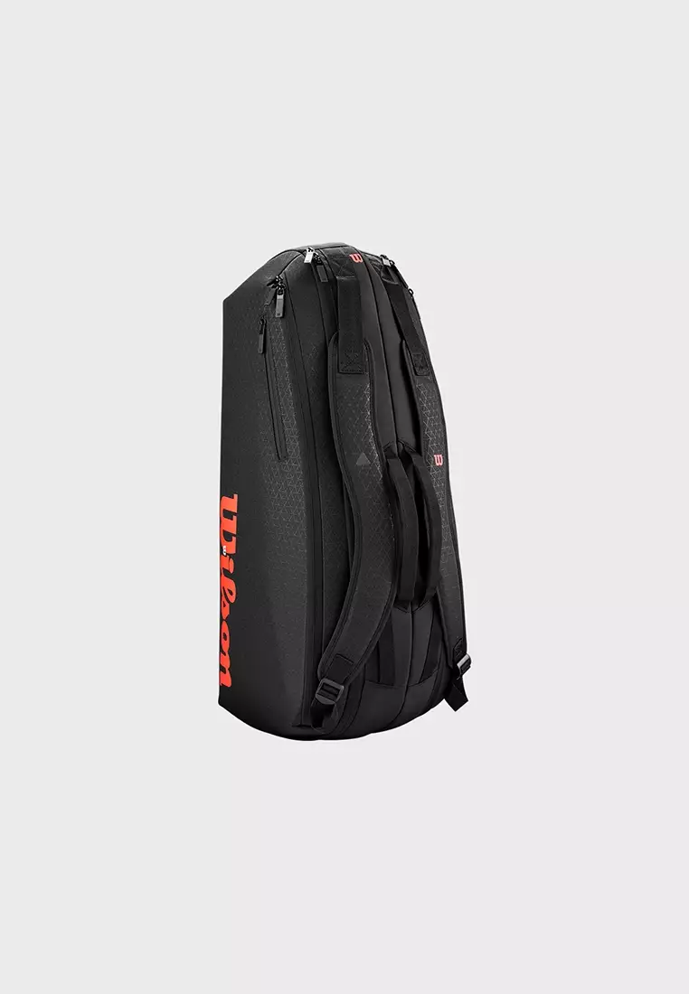 Clash V3 6Pk Racquet Bag Black/Infrared Bag WR8038101+