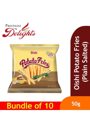 Prestigio Delights Oishi Potato Fries (Plain Salted) Bundle of 10 8A42FES92DF9D3GS_1