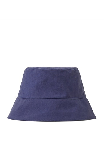 COS blue Nylon Bucket Hat B8BFAAC887E10DGS_1