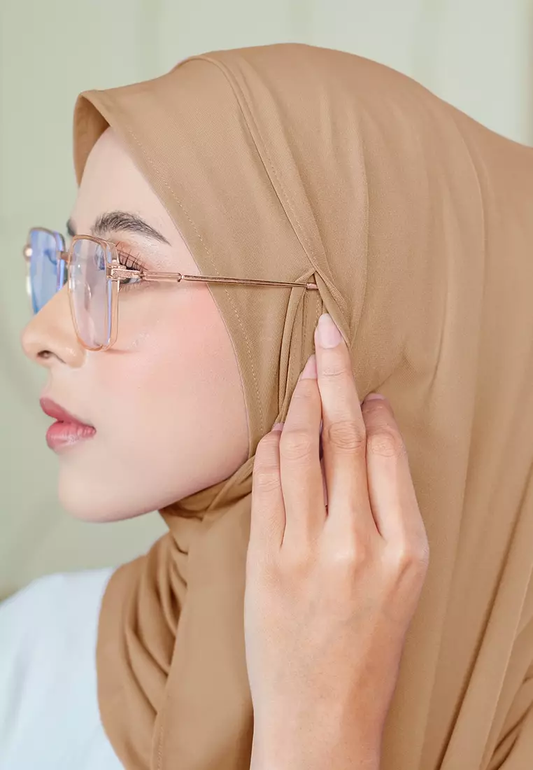 HIJAB INSTAN ALMA - CARAMEL
