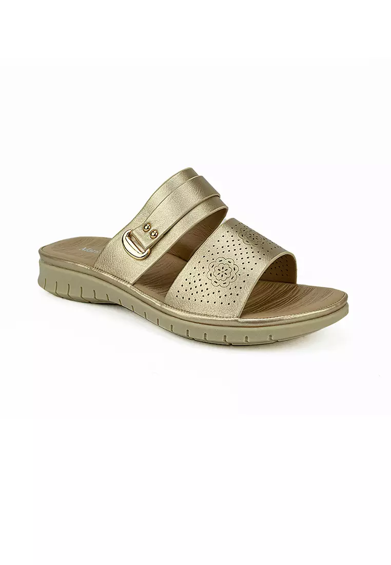 Discount on Mario D' Boro Runway  shoes - SKU: Mario D' Boro Women Sandals Lv 019 Beige