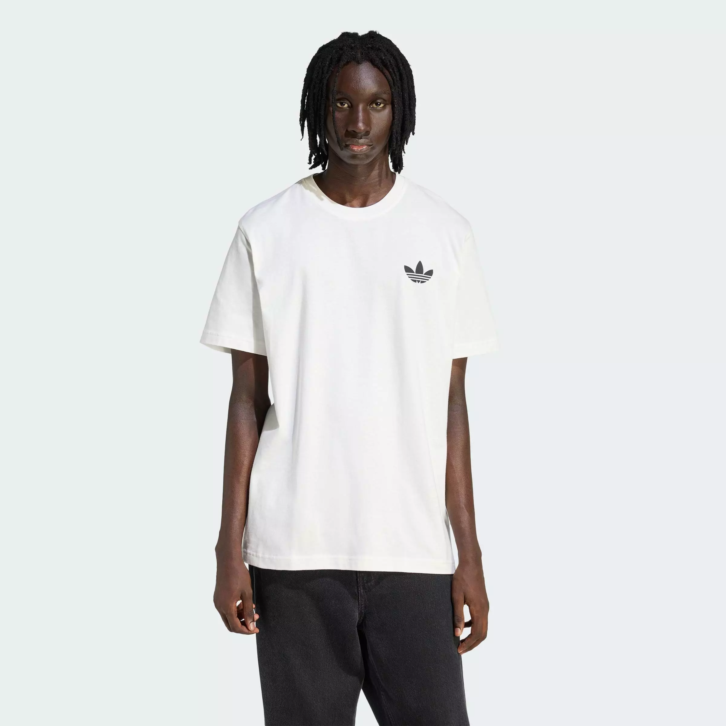 Buy ADIDAS Lifestyle NEW PIZZA BOX GRAPHIC TEE Men White HY2073