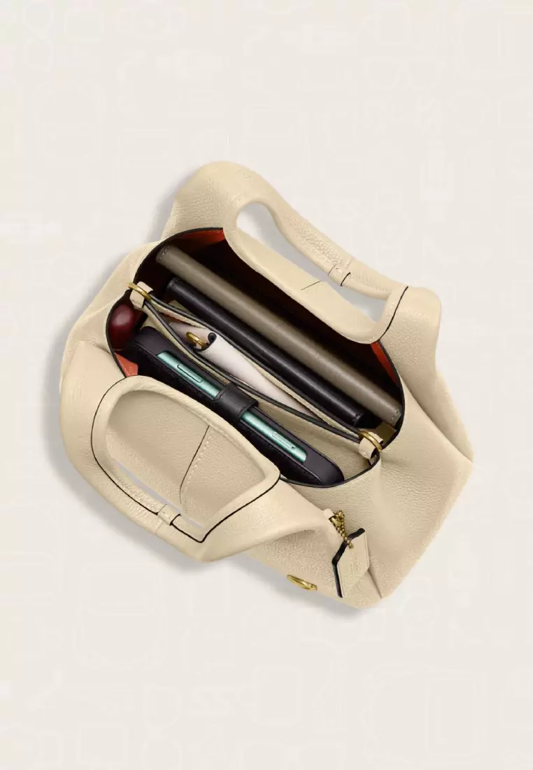 Coach Lana Shoulder Bag 23 Ivory