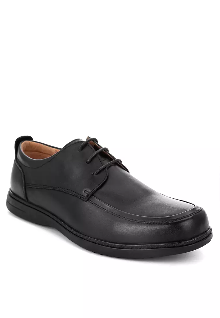 Discount on Bristol Shoes  shoes - SKU: Quirios Black Derby Shoes