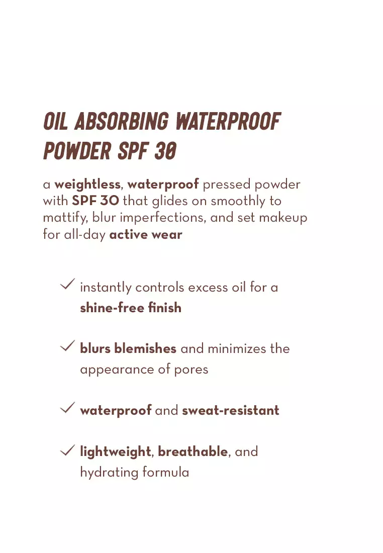 Active Wear Base Lock Set (Oil Absorbing Waterproof Powder SPF 30 in Skin + Oil Absorbing Matte Primer + Oil Absorbing Matte Fixing Spray)