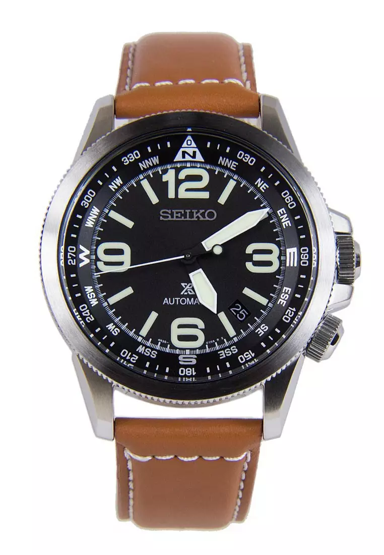 Jual Seiko Seiko Prospex Jam Tangan Pria Brown Silver Black