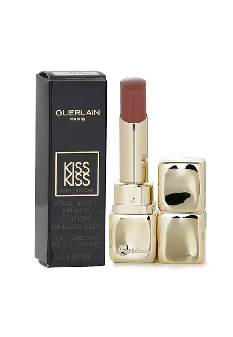 GUERLAIN - KissKiss Shine Bloom Lipstick - # 119 Floral Nude 3.2g/0.11oz