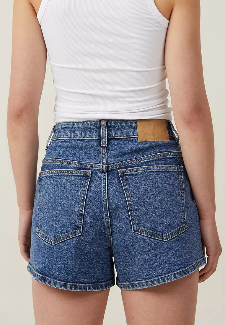 Buy Cotton On Stretch A-Line Denim Shorts 2024 Online