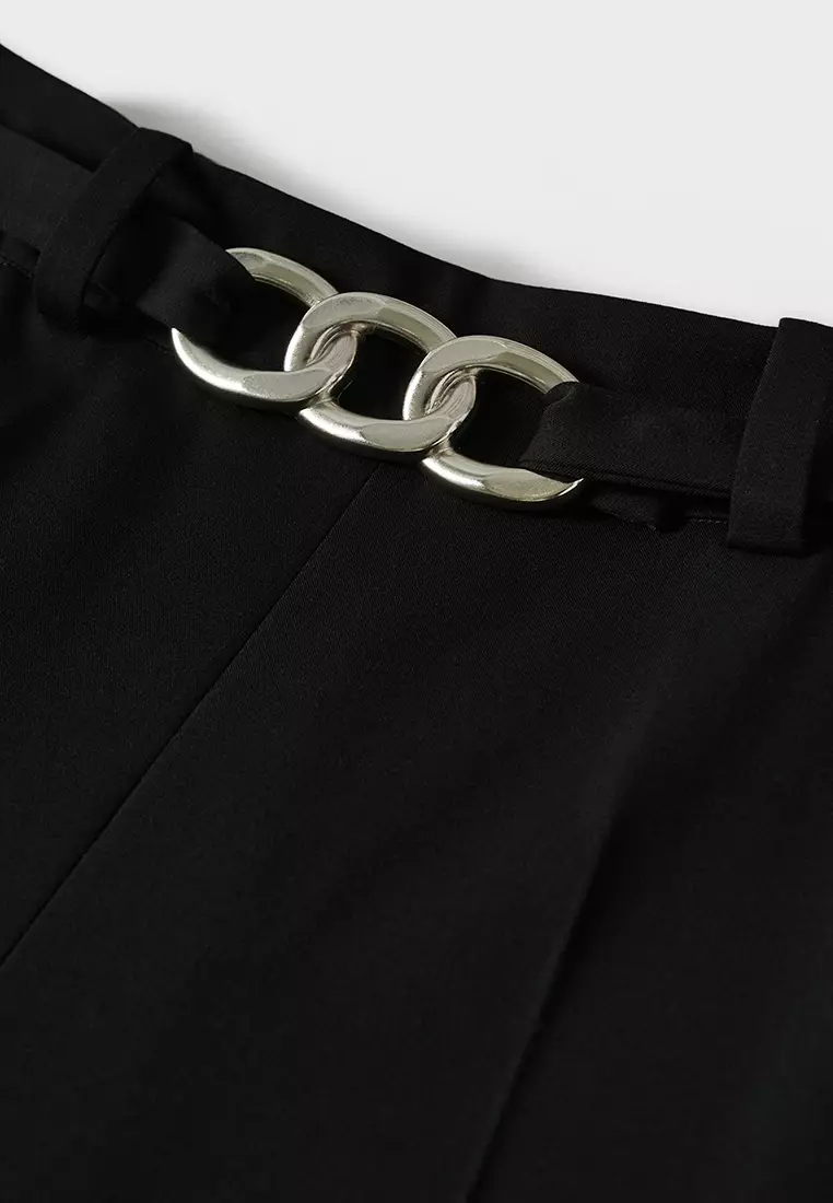 Pants With Chain Detail