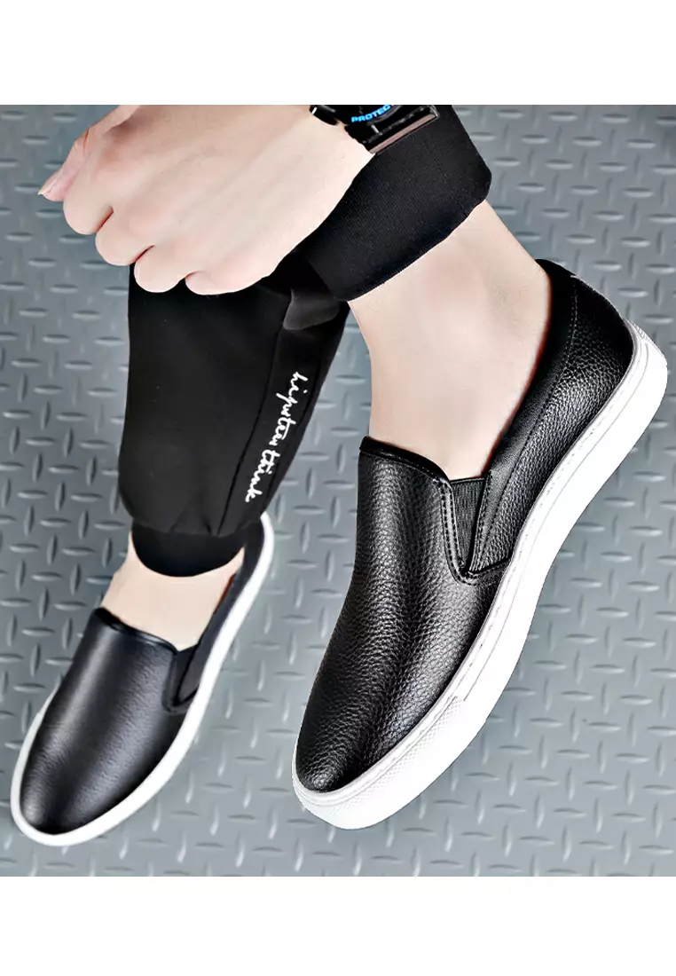 Leather Slip-Ons YQ115804