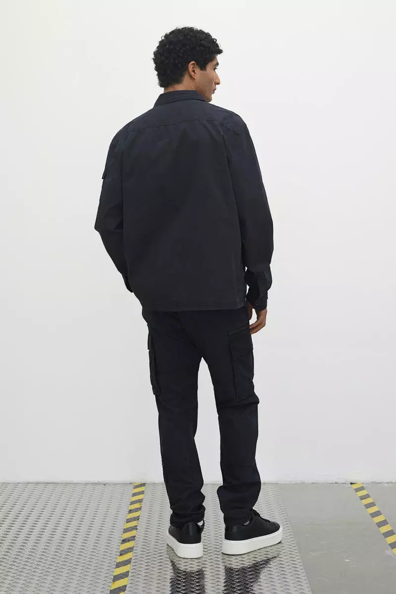Regular Fit Utility overshirt