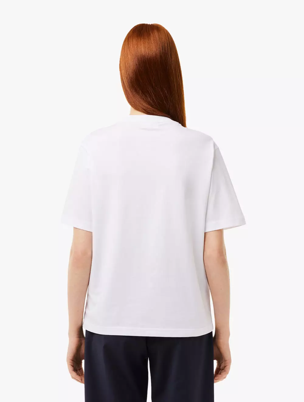 Relaxed Fit Lightweight Cotton Pima Jersey T-shirt - White