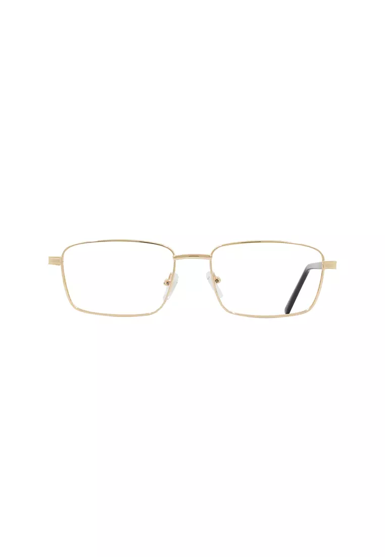 3038 Metal (C4-Gold) Anti-Radiation Computer Eyeglasses for Men/Women