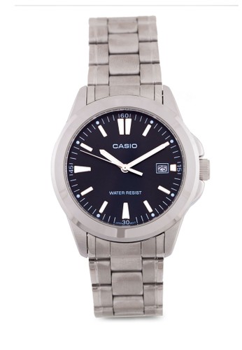 Casio MTP-1213A-1A2DF esprit 台北不銹鋼鍊錶, 錶類, 不銹鋼錶帶