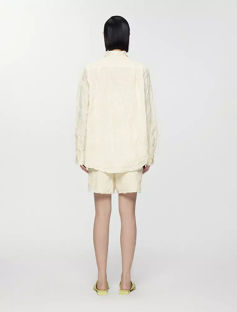 Striped Loose Fit Long Sleeve Shirt