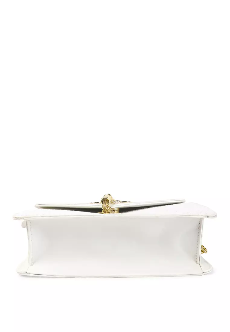 White glitter bag outlet
