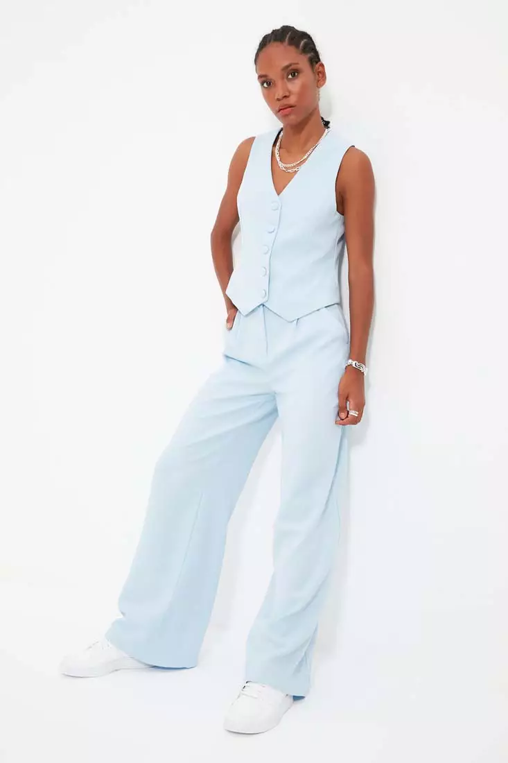 Wide Leg Woven Pants