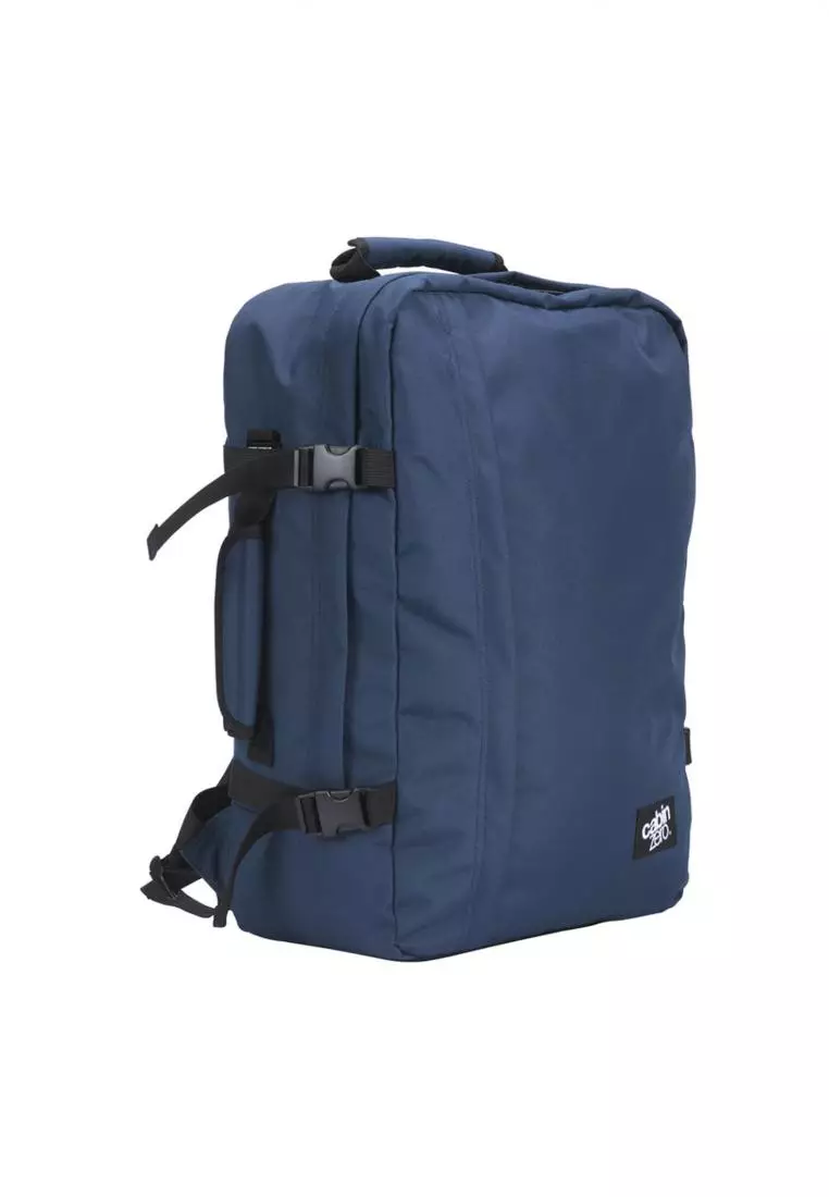 Buy Cabinzero CabinZero Classic Ultra Light Cabin Bag / Backpack With Luggage Trackers 44L (Navy