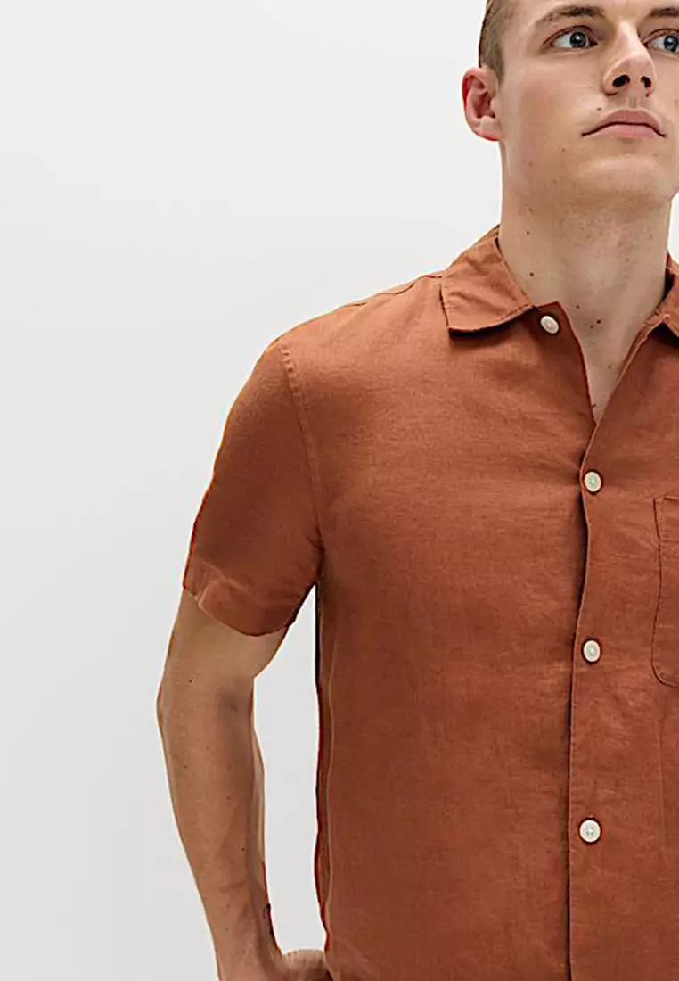 Pure Linen Short Sleeve Shirt