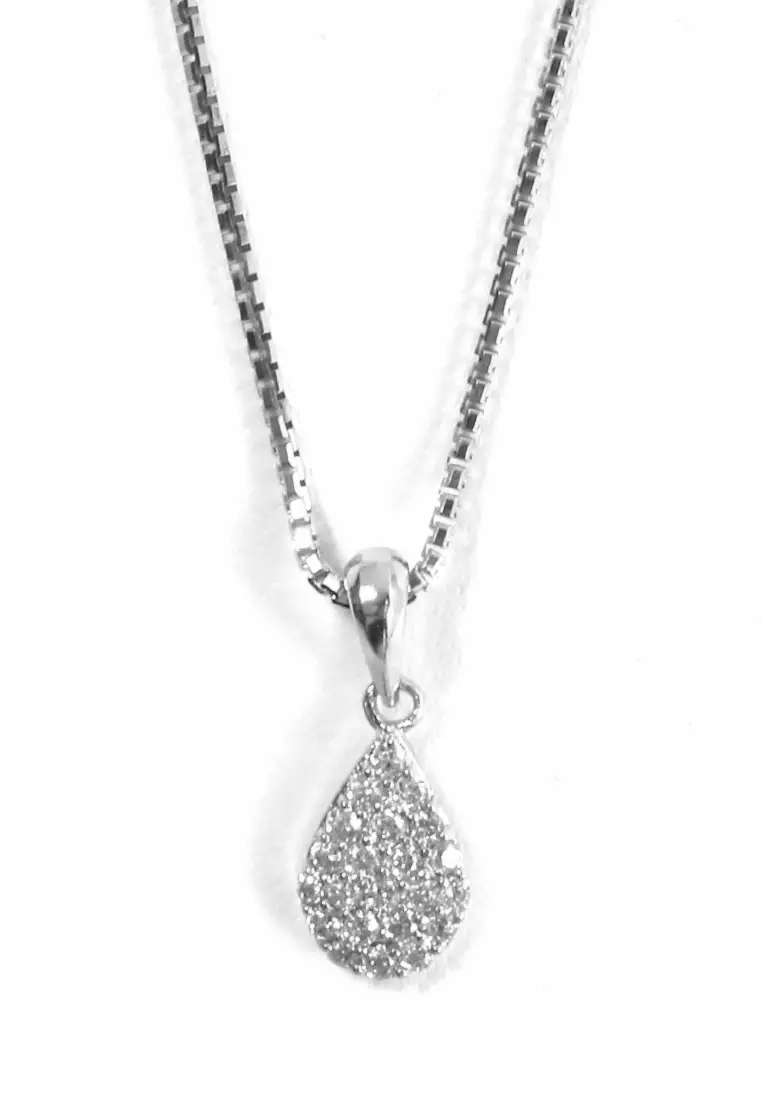 Kalung Liontin Oval Aksesoris Wanita Design Elegant - 60