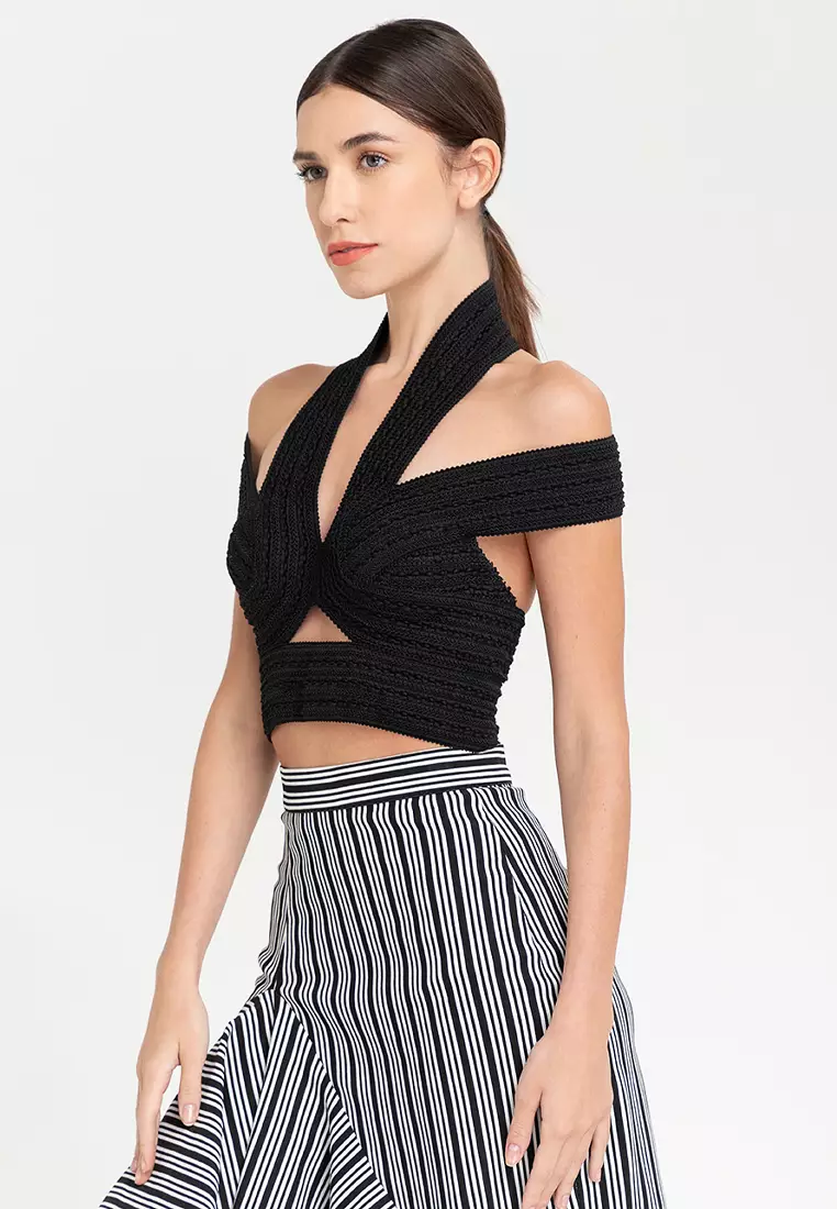 Buy RAJO Iris Crop Top 2023 Online | ZALORA Philippines