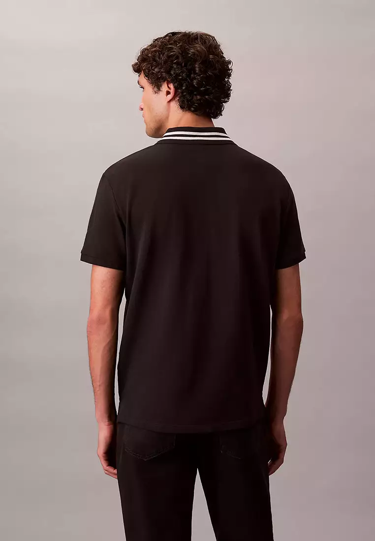 CKJ Polo Shirts Black