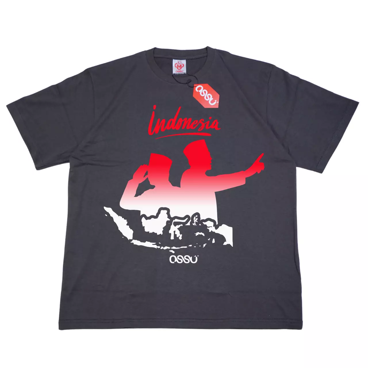 Ossu Republik Indonesia Grey Tshirt