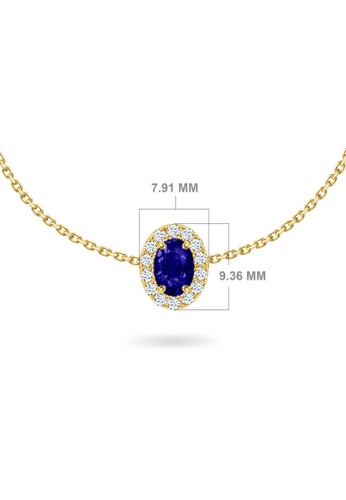 Aquae Jewels yellow Bracelet Princess on Precious Stone, 18K Gold and Diamonds - Yellow Gold,Emerald A7D76ACC652104GS_1