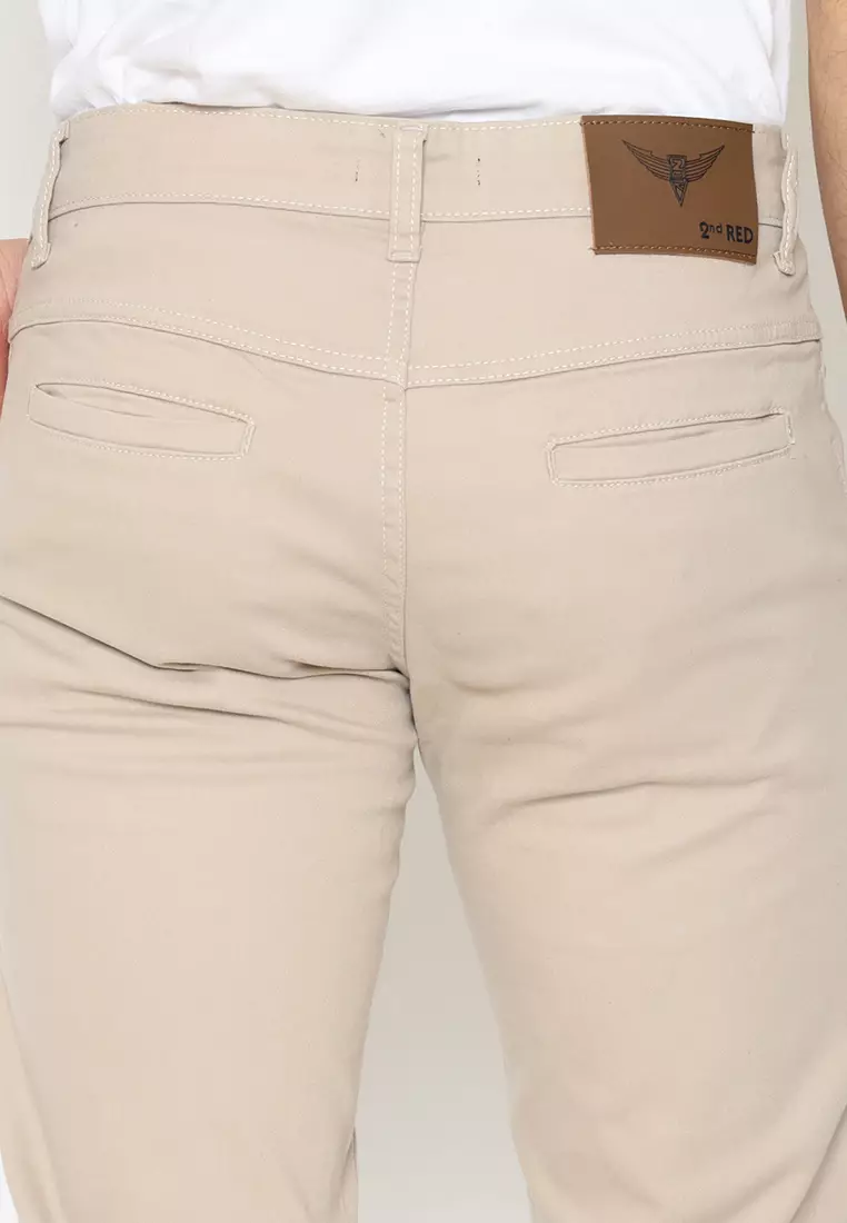 Long Pants Chinos Slim Fit Forever Khaki