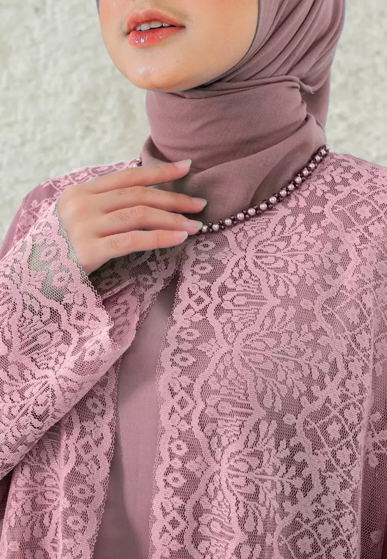Tunic Brukat Peach Elegan Look Salem By Brilliant Girl