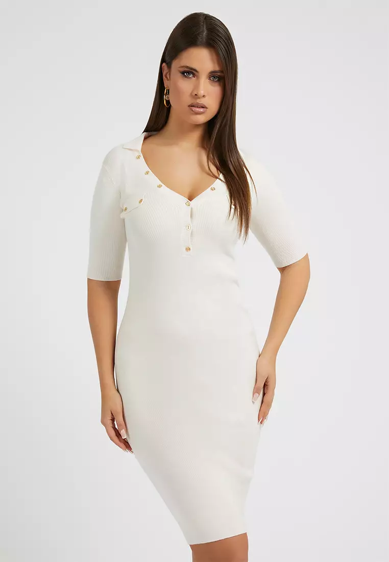 Guess plus top size dresses