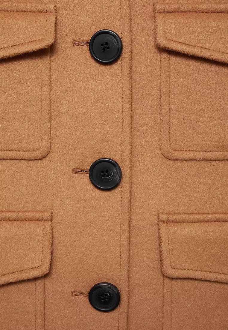 Wool Jacket With Pockets