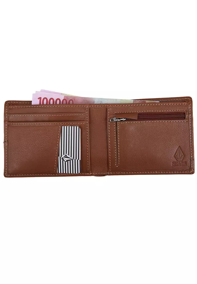 MLW SHIFTER STONE LEATHER WALLET TAN